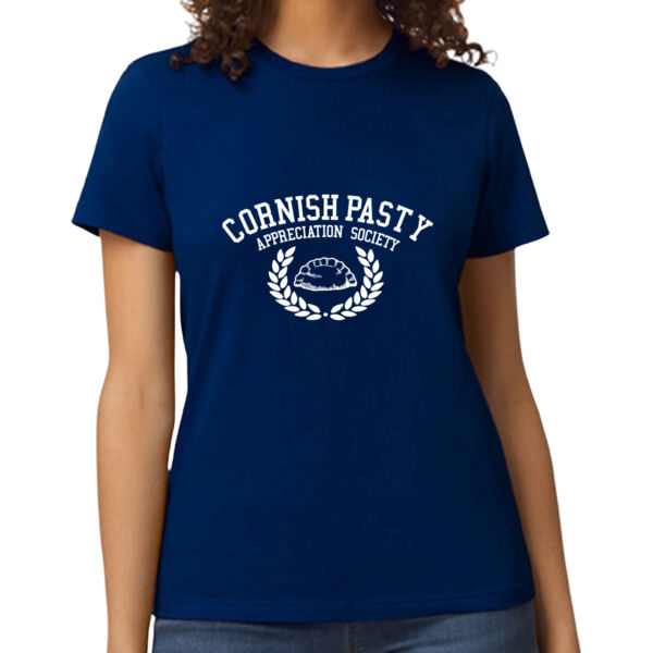 Cornish Pasty Appreciation Society Women's T Shirt Thumbnail