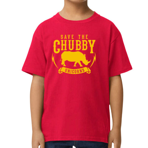 Save The Chubby Unicorns Kid's T Shirt Thumbnail